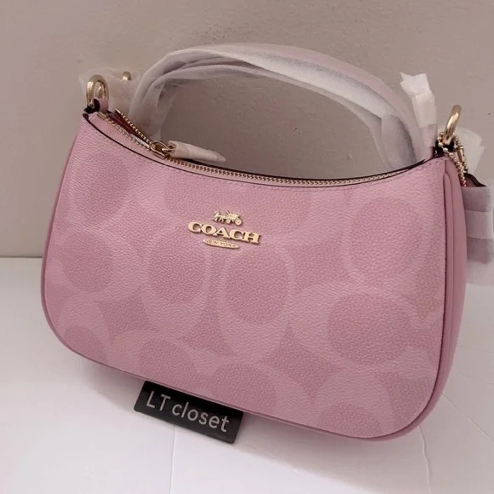 COACH Teri Shoulder Bag In Signature Canvas